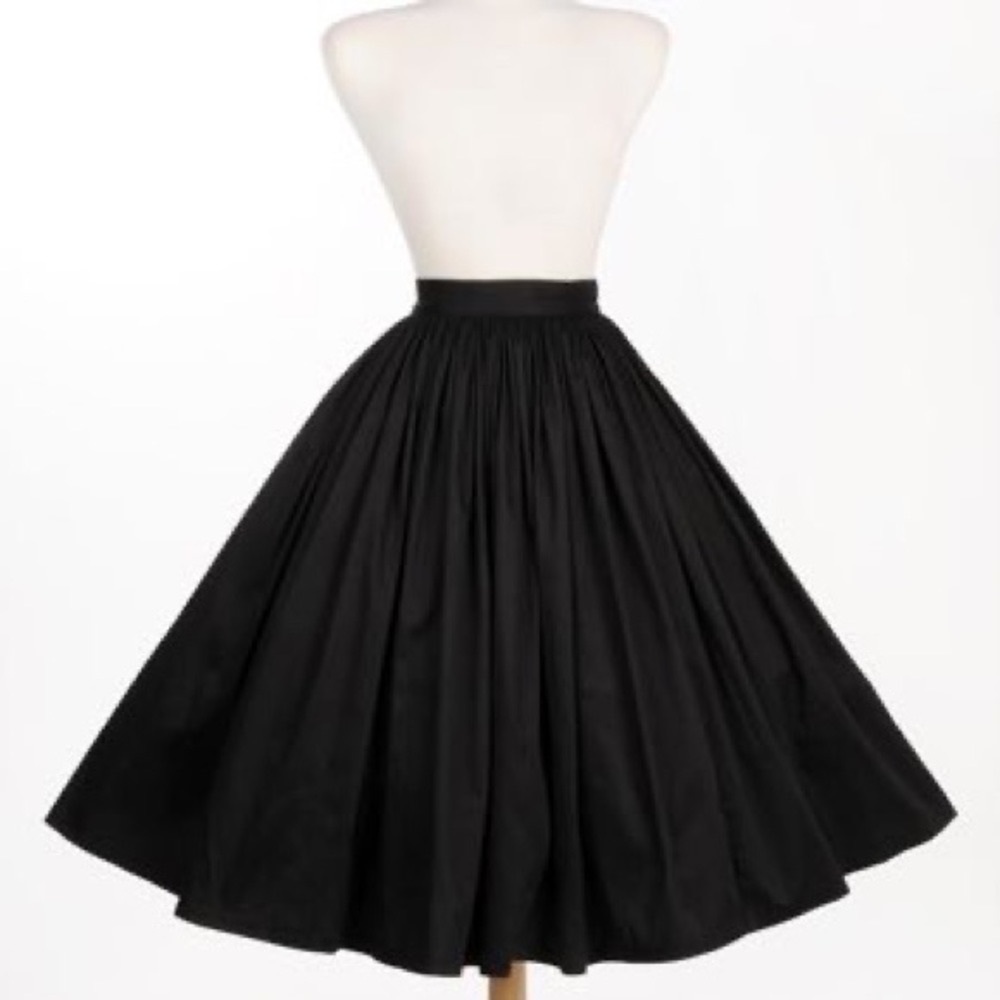 Pinup Girl Clothing/PUG Jenny Skirt Black